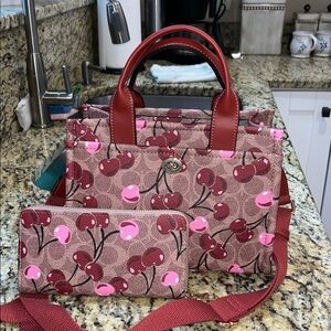 NWT Classic Fashion Signature Handbag with Wallet